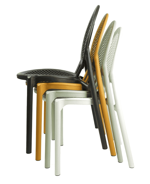 כיסא פלסטיק מעוצב כיסא פלסטיק מעוצב דגם ספיריט ב-5 צבעים לבחירה
